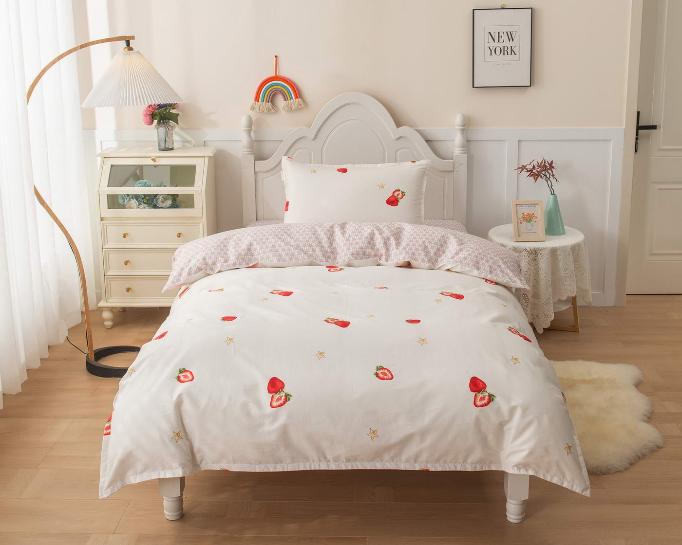 фото Комплект постельного белья sofi de marko strawberry полутороспальный дет-757