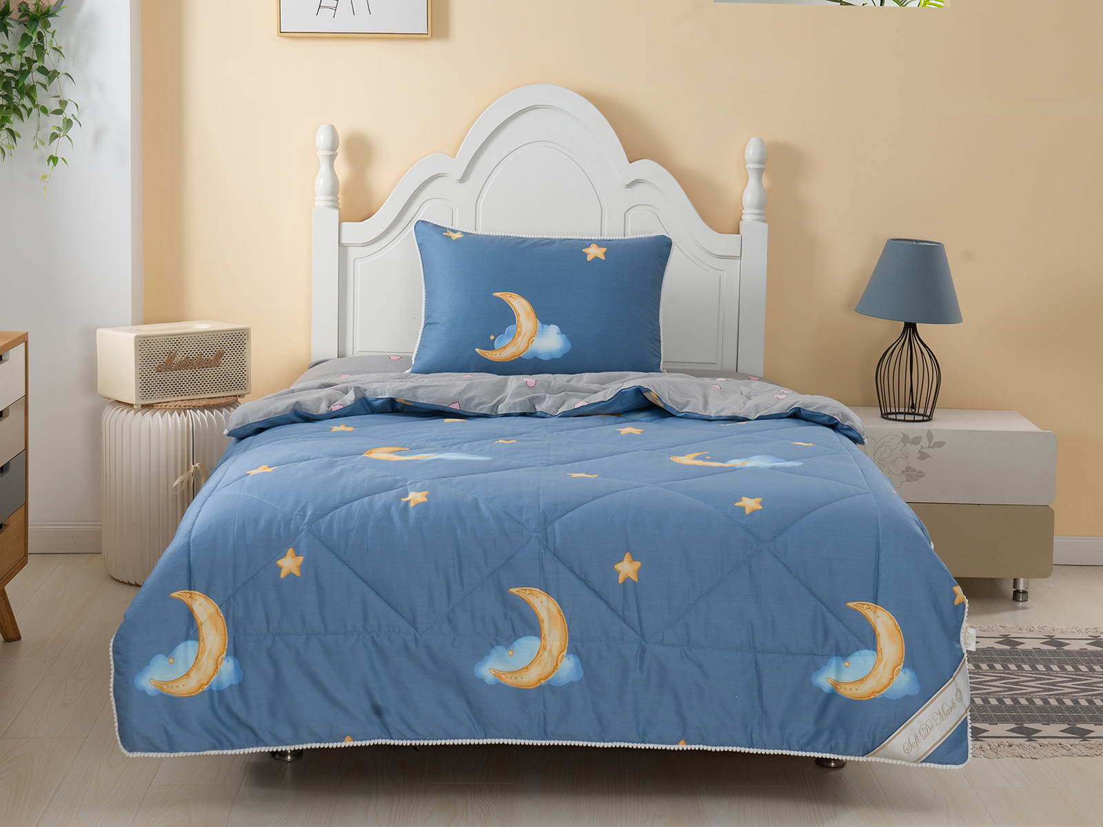 фото Комплект постельного белья с одеялом sofi de marko moon полутороспальный дет-ком-17