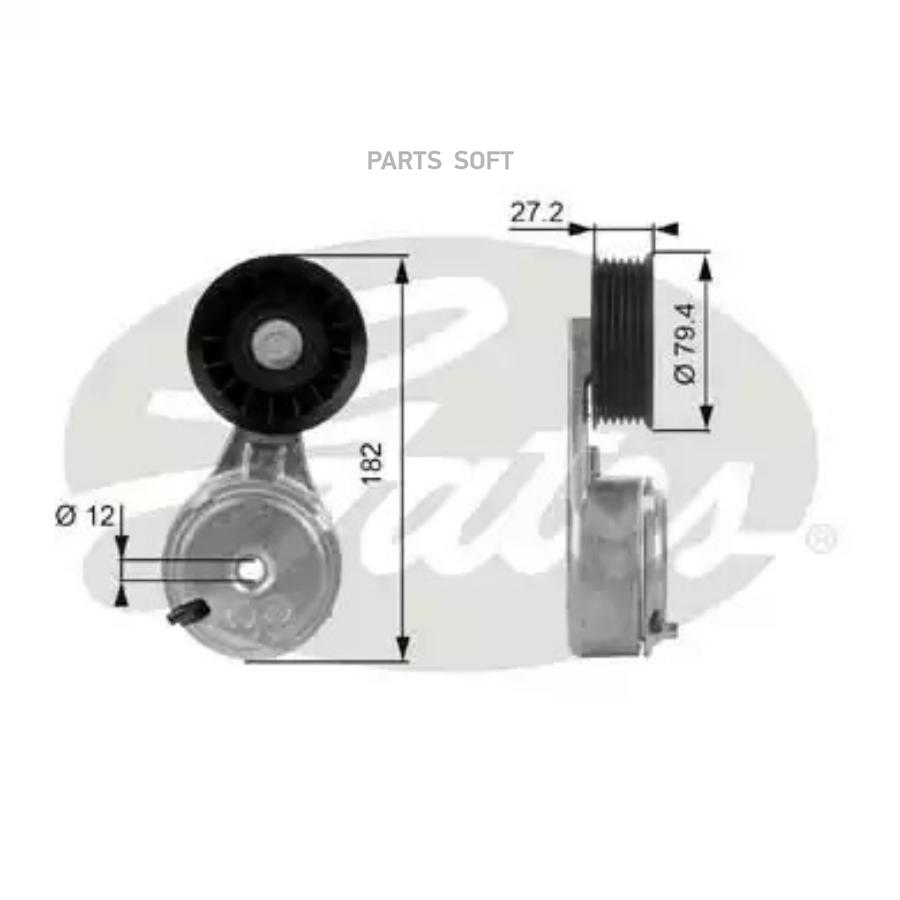 

Натяжной ролик GATES T38104