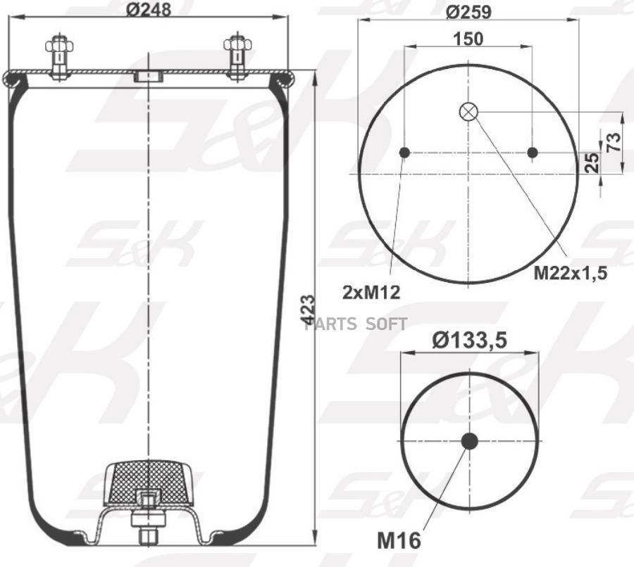 SK940P01PL_Подушка пневматическая