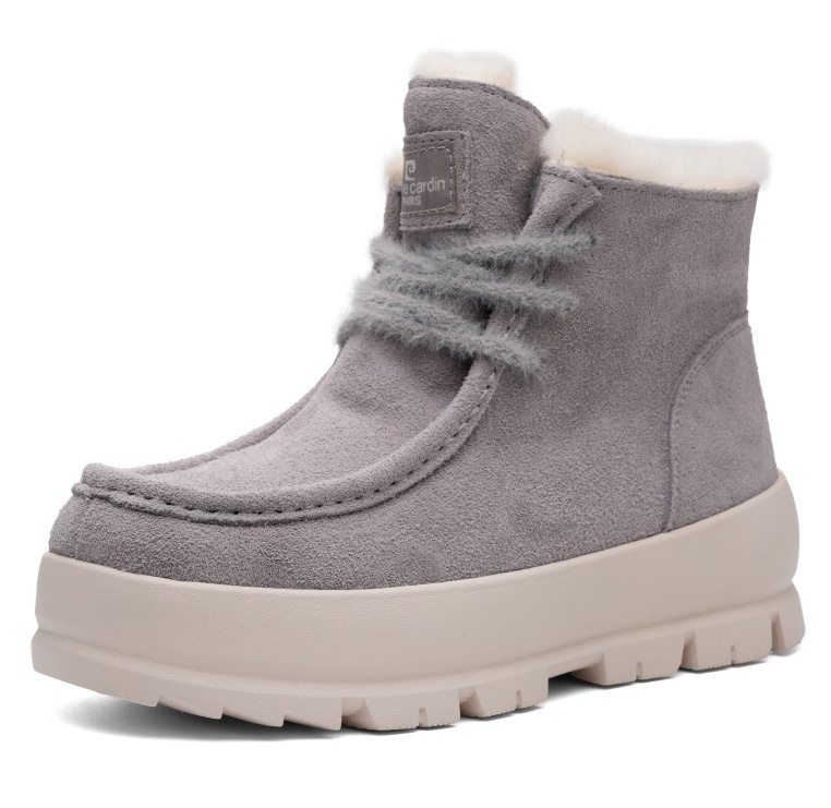 

Ботинки женские Pierre Cardin ZL24AW-3A серые 41 RU, Серый, ZL24AW-3A
