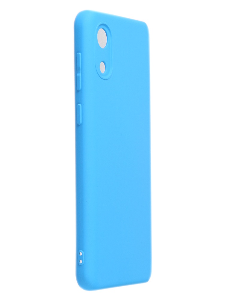 фото Чехол neypo для samsung galaxy a03 core silicone case 2.0mm blue nsc48969