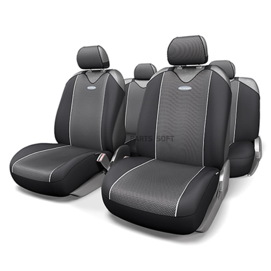 

AUTOPROFI CRB-902P BKGY чехол майка CARBON PLUS, чёрн.серый AUTOPROFI CRB902PBKGY