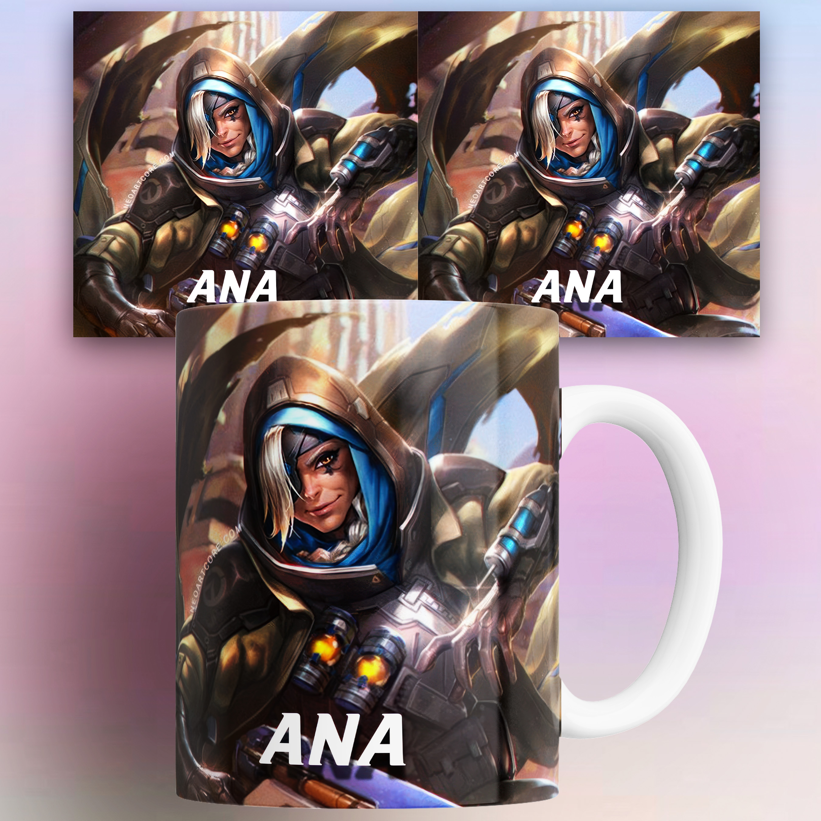 

Кружка компьютерная игра Overwatch Овервотч Ана 330 мл