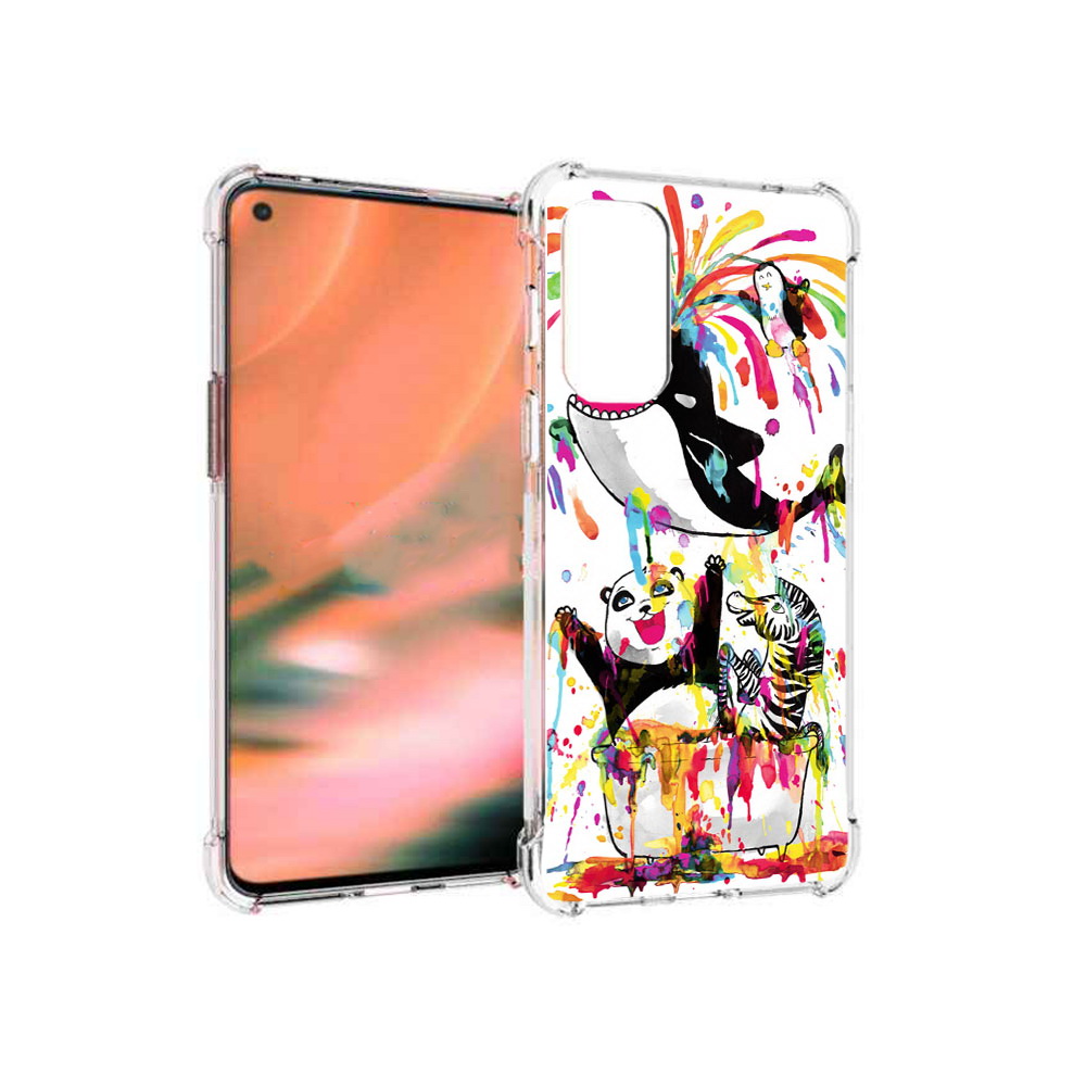 

Чехол MyPads Tocco для OnePlus Nord 2 5G Хиппи кит (PT161451.125.191), Прозрачный, Tocco