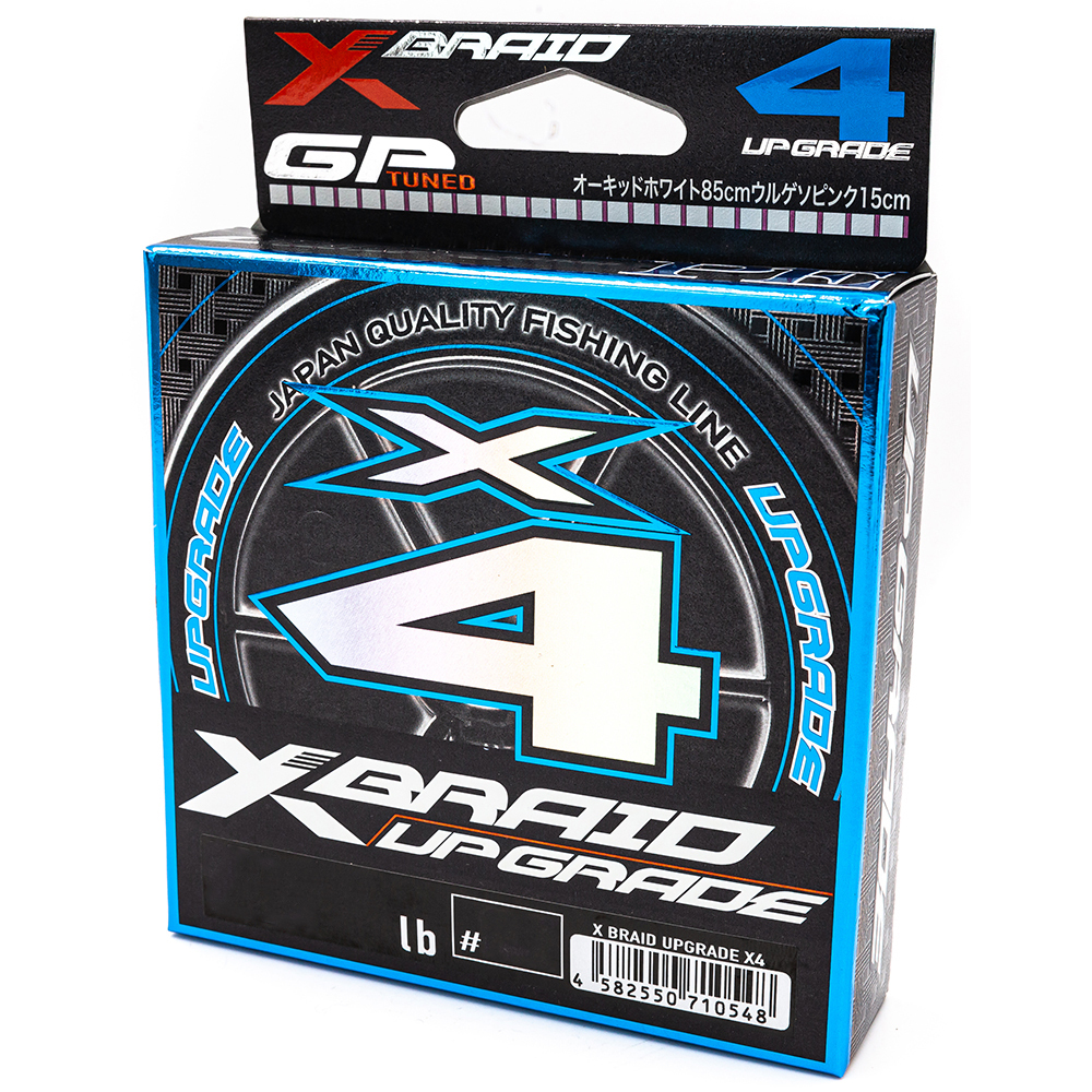 

Шнур плетеный ygk X Braid Upgrade x4 200 м 0.148 мм 6.36 кг бело розовый, Разноцветный, X Braid Upgrade x4