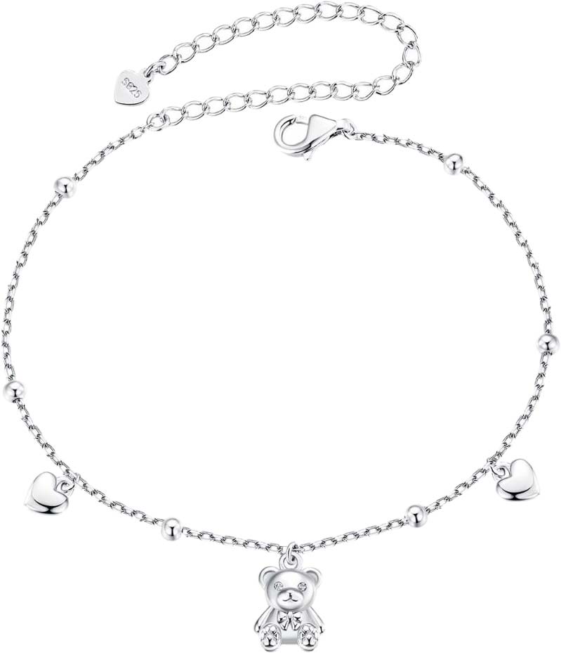 

Браслет из серебра р. 21 bamoer SCB264, фианит, SCB264
