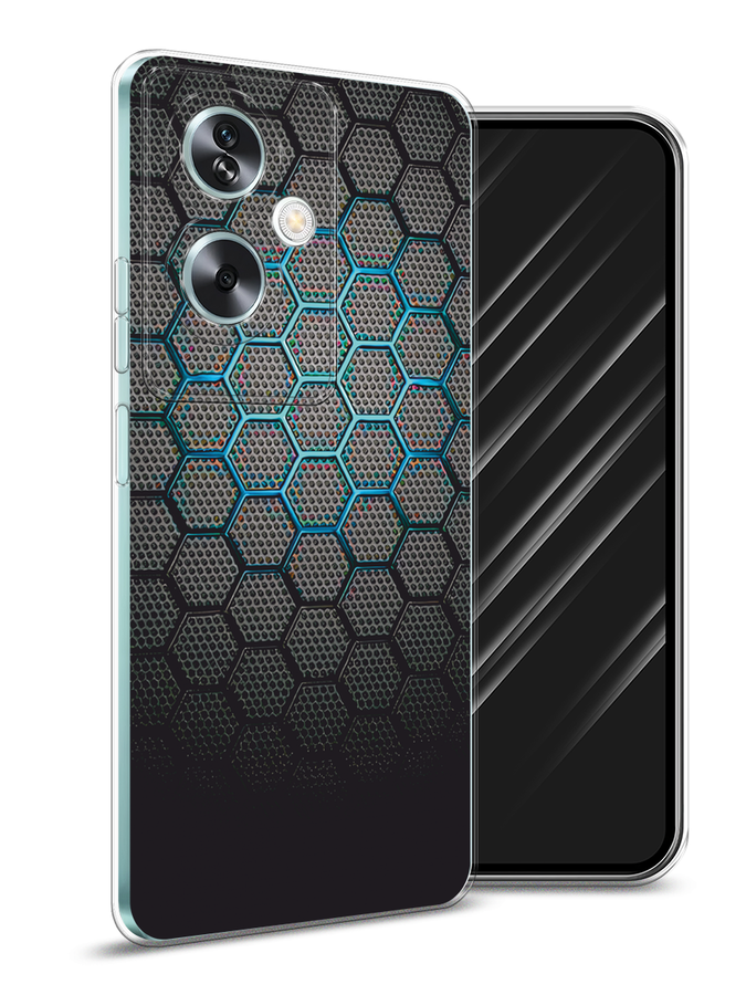 

Чехол Awog на Oppo A79 5G "Бирюзовые соты", Бирюзовый;синий;черный, 2515650-1
