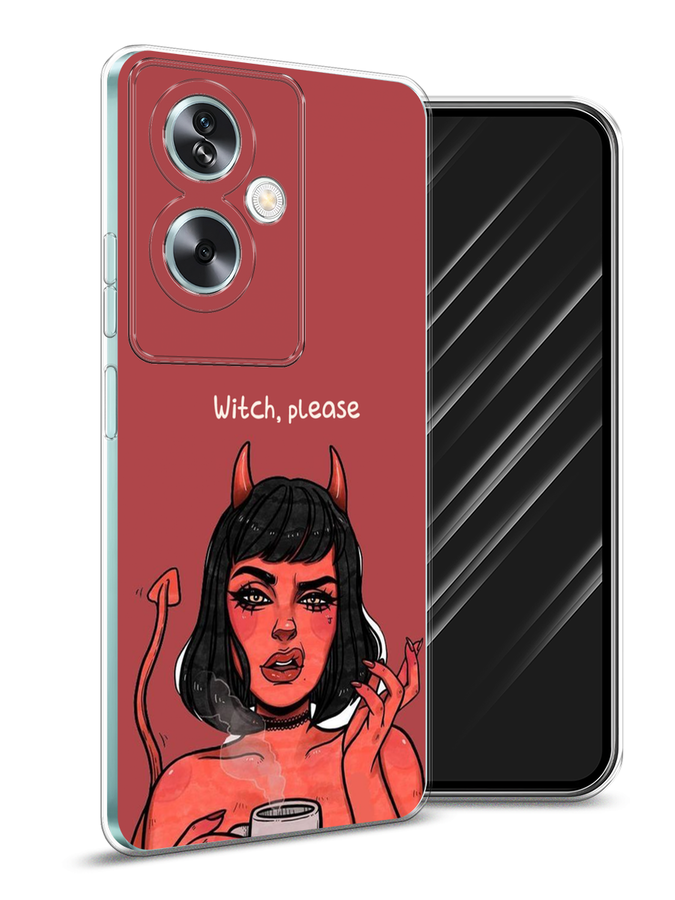 

Чехол Awog на Oppo A79 5G "Evil Girl", Бордовый;черный, 2515650-1