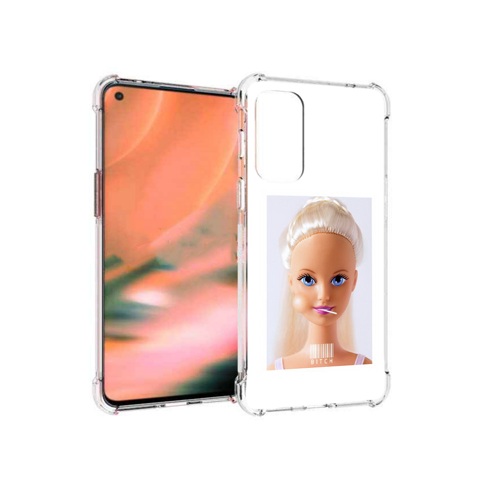 

Чехол MyPads Tocco для OnePlus Nord 2 5G барби (PT161451.125.226), Прозрачный, Tocco
