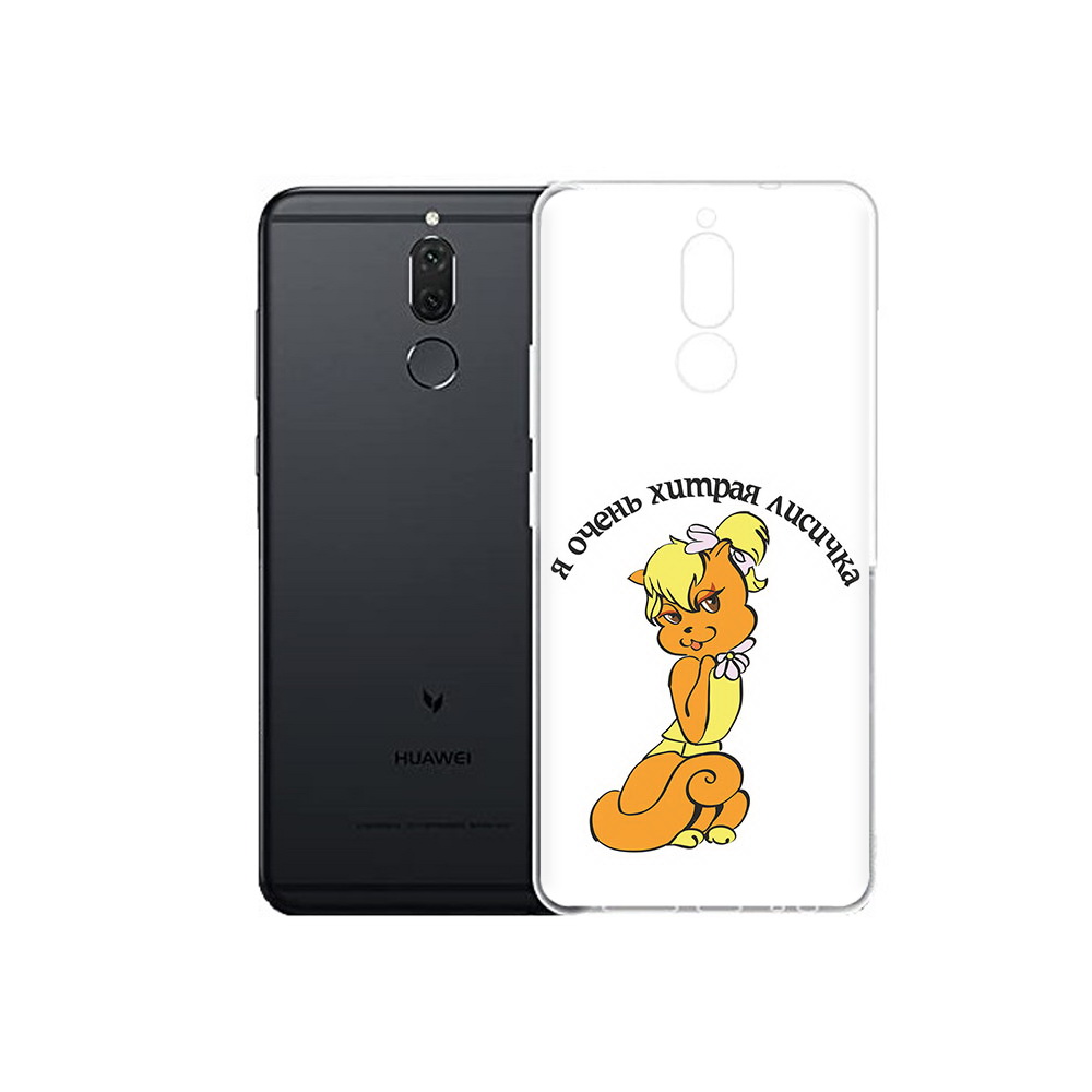 

Чехол MyPads Tocco для Huawei Nova 2i хитрая лиса (PT92543.64.665), Прозрачный, Tocco