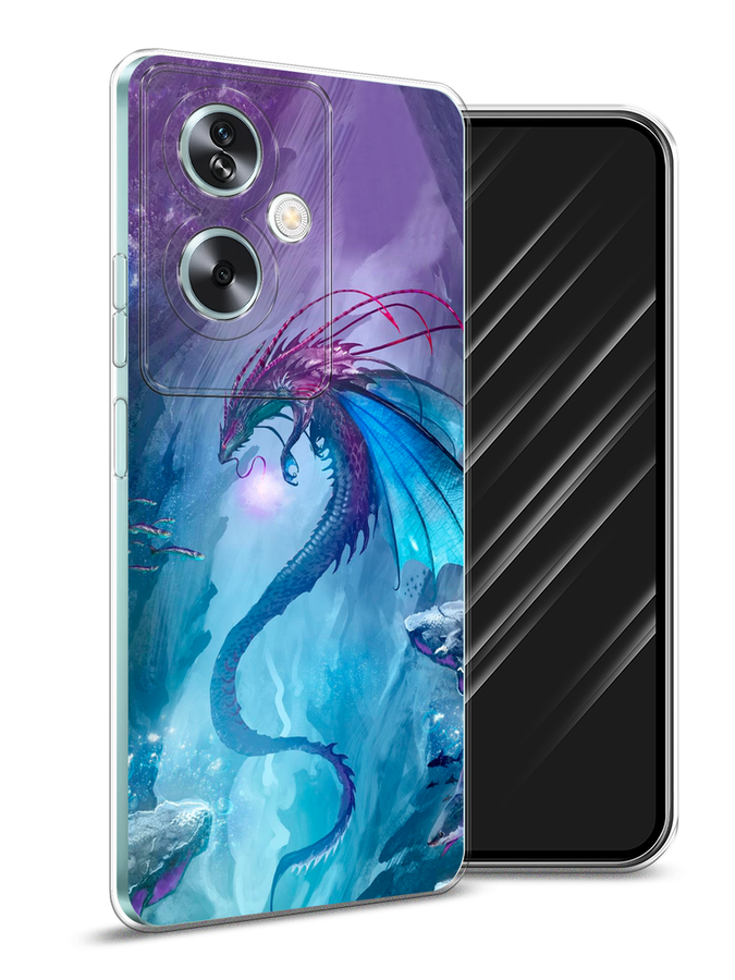 

Чехол Awog на Oppo A79 5G "Водный дракон", Голубой;фиолетовый;синий, 2515650-1