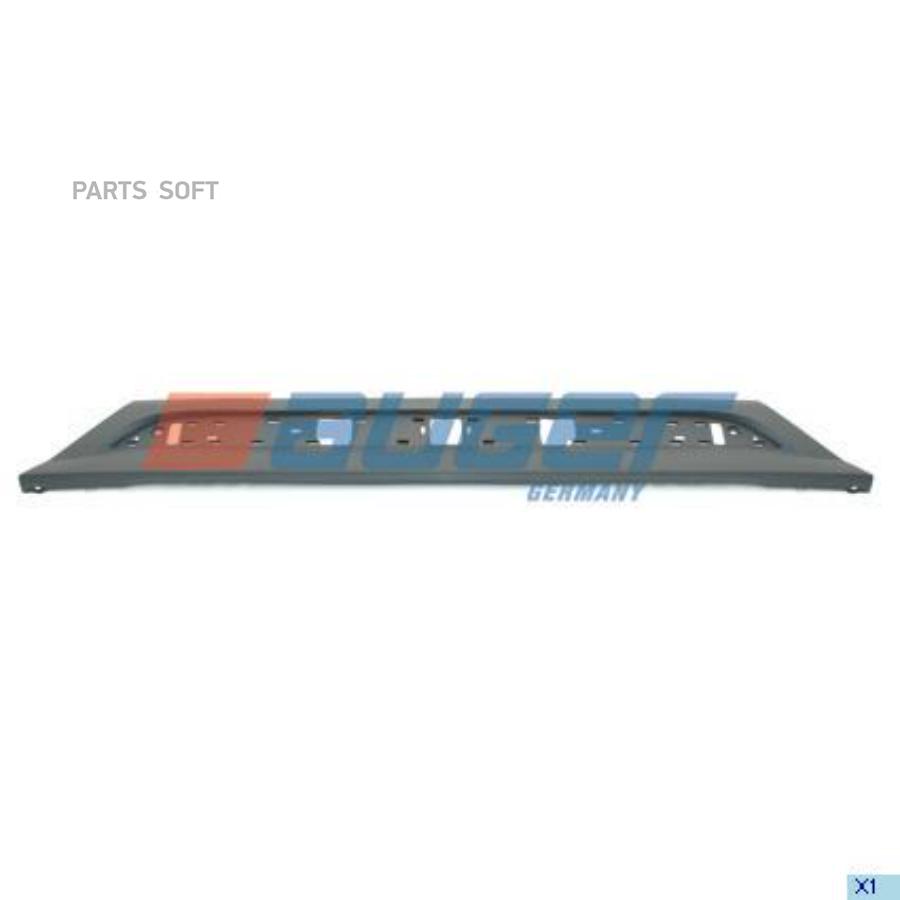 

AUG76163_часть бампера центральный спойлер H=195\ MB Actros 3