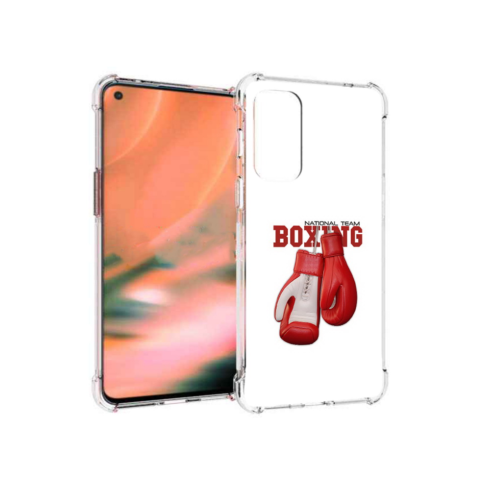 

Чехол MyPads Tocco для OnePlus Nord 2 5G боксерские перчатки (PT161451.125.244), Прозрачный, Tocco
