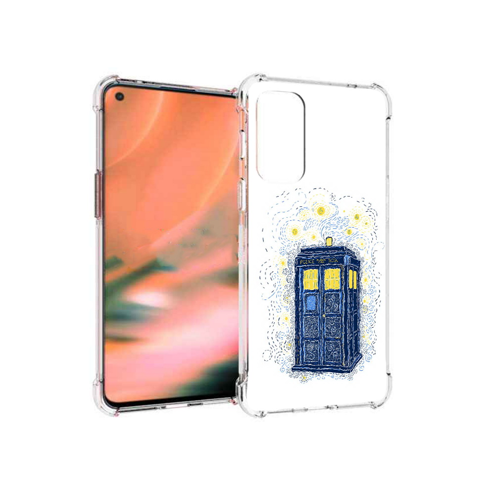 

Чехол MyPads Tocco для OnePlus Nord 2 5G будка рисунок (PT161451.125.249), Прозрачный, Tocco