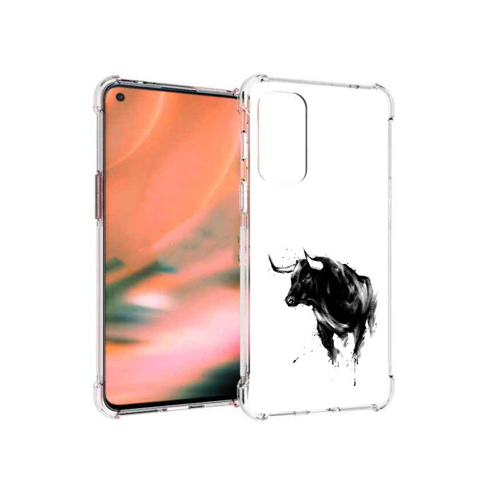 

Чехол MyPads Tocco для OnePlus Nord 2 5G бык (PT161451.125.254), Прозрачный, Tocco