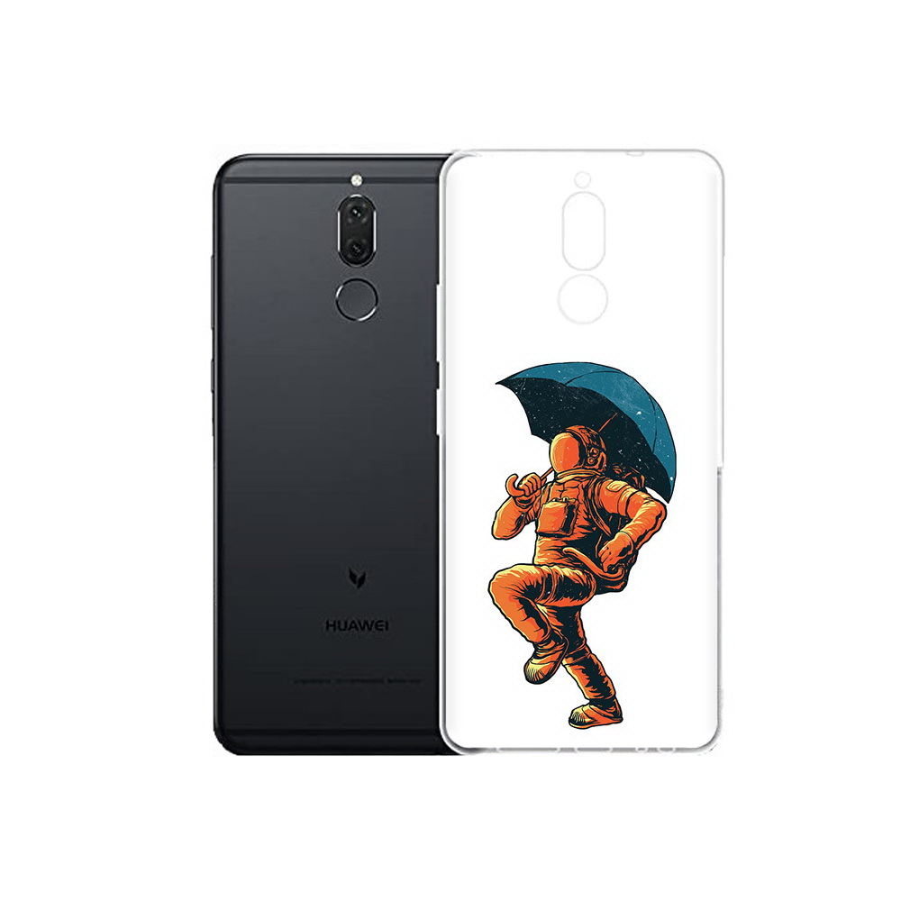 

Чехол MyPads Tocco для Huawei Nova 2i шагающий космонавт с зонтом (PT92543.64.695), Прозрачный, Tocco