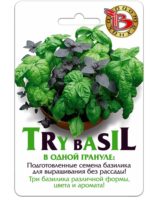 

Базилик Try Bazil БукетАрома, Try Bazil БукетАрома