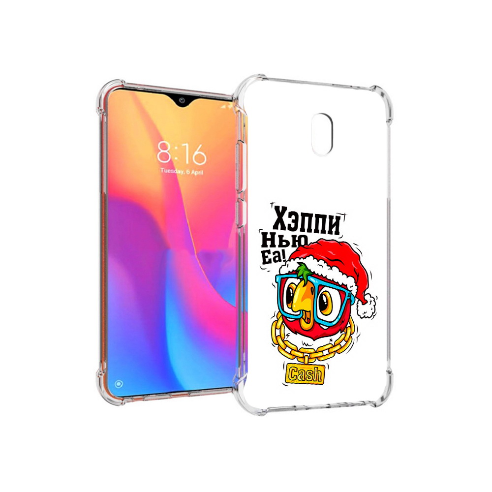 

Чехол MyPads Tocco для Xiaomi Redmi 8A Хэппи нью еа (PT138948.272.196), Прозрачный, Tocco