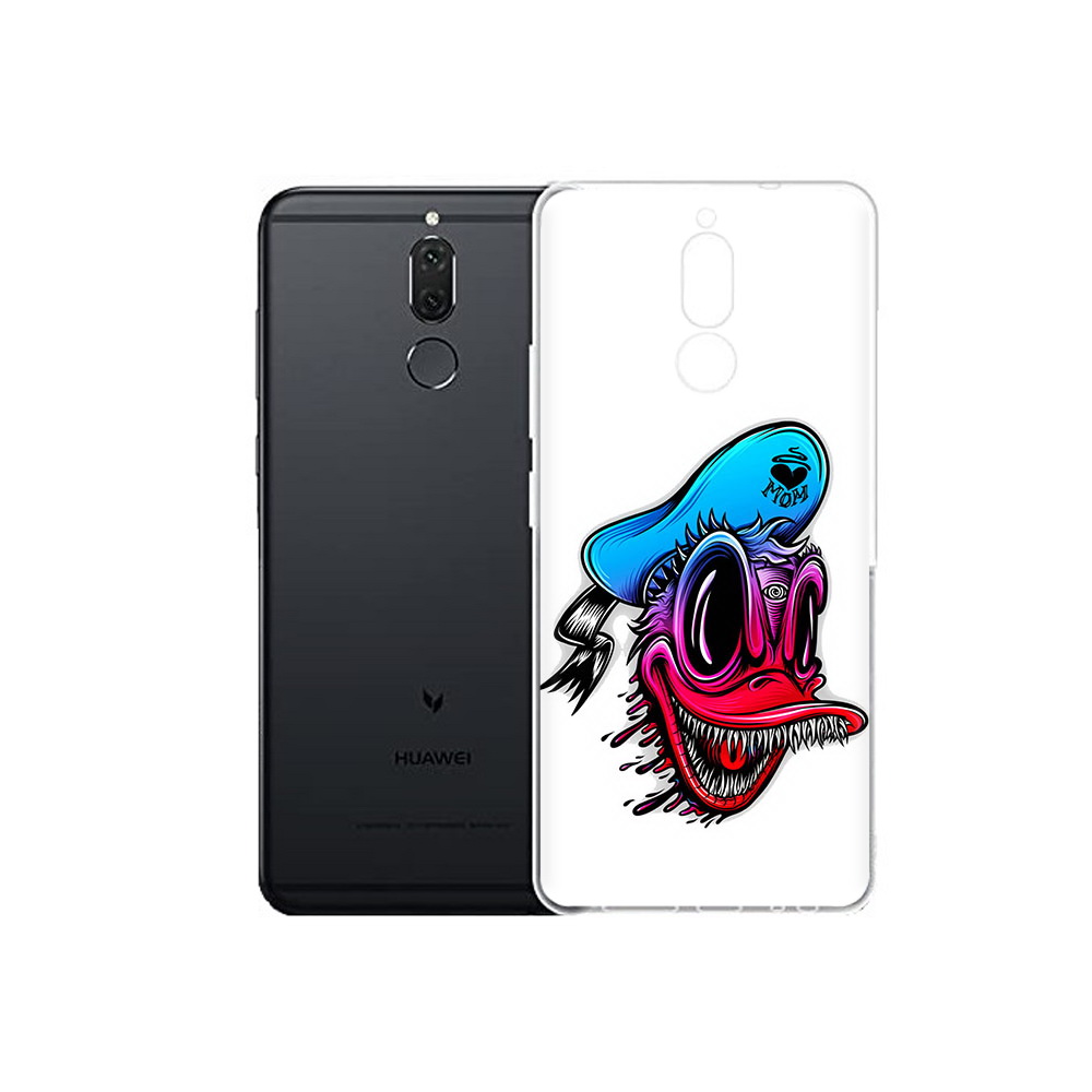 

Чехол MyPads Tocco для Huawei Nova 2i Дональд (PT92543.64.71), Прозрачный, Tocco