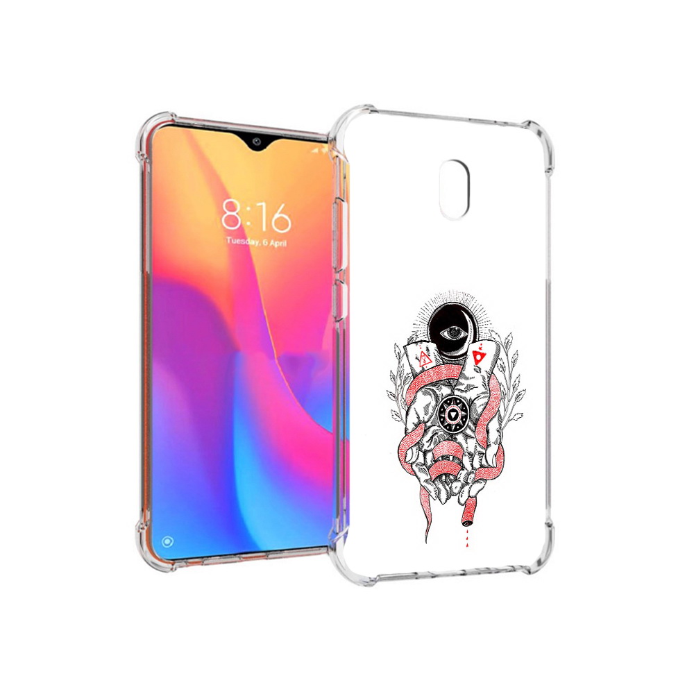 Чехол MyPads Tocco для Xiaomi Redmi 8A абстрация связанные руки (PT138948.272.213)