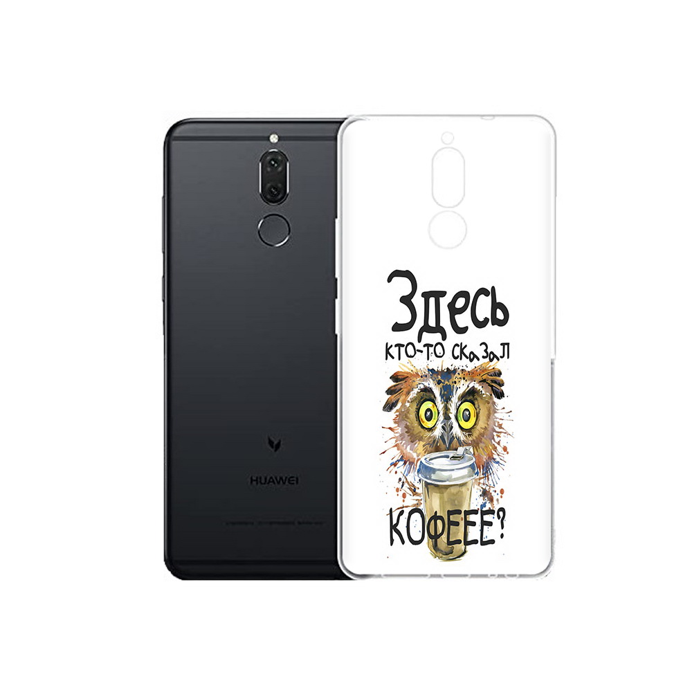 

Чехол MyPads Tocco для Huawei Nova 2i Здесь кто то сказал кофе (PT92543.64.84), Прозрачный, Tocco