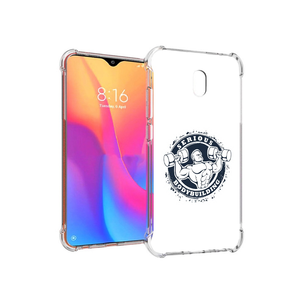 Чехол MyPads Tocco для Xiaomi Redmi 8A бодибилдинг воля к победе (PT138948.272.231)