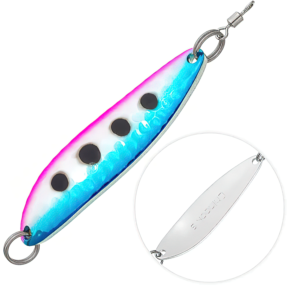 

Блесна Daiwa Chinook S 6см. 17гр. Blue yamame-H, Голубой;разноцветный, Chinook