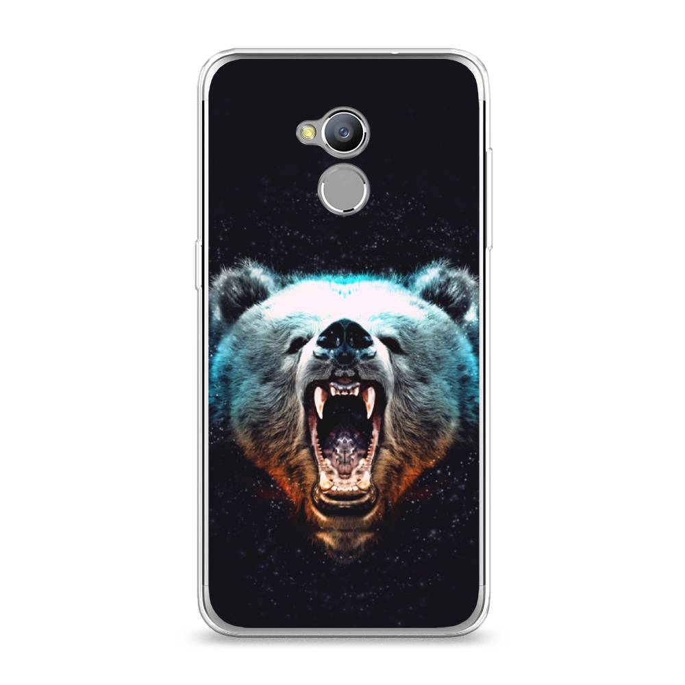 

Чехол Awog на ZTE Blade V7 Lite / ЗТЕ Блэйд V7 Lite "Медведь", 130450-2