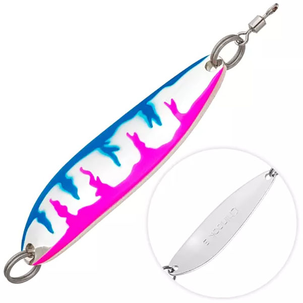 

Блесна Daiwa Chinook S 6см. 25гр. PINK S SALMON, Синий;розовый;белый, Chinook S