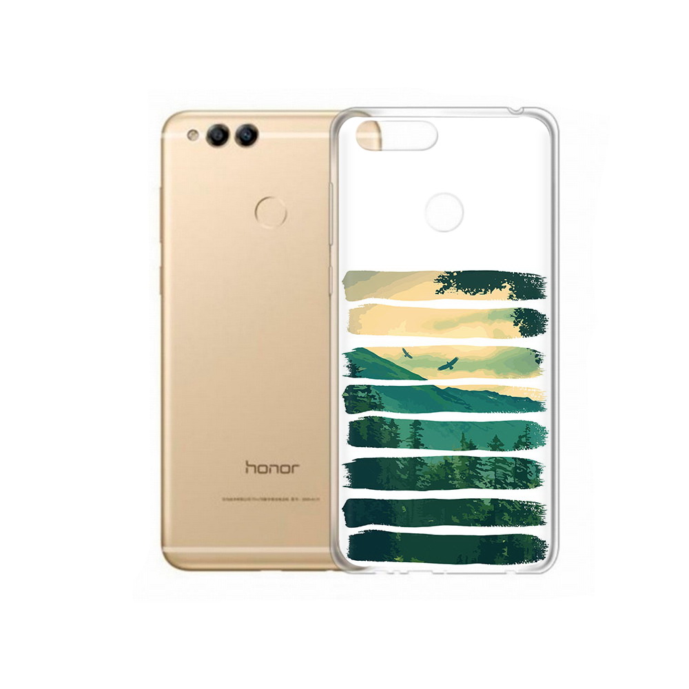 

Чехол MyPads Tocco для Huawei 7X Лесная чаща (PT94112.65.107), Прозрачный, Tocco