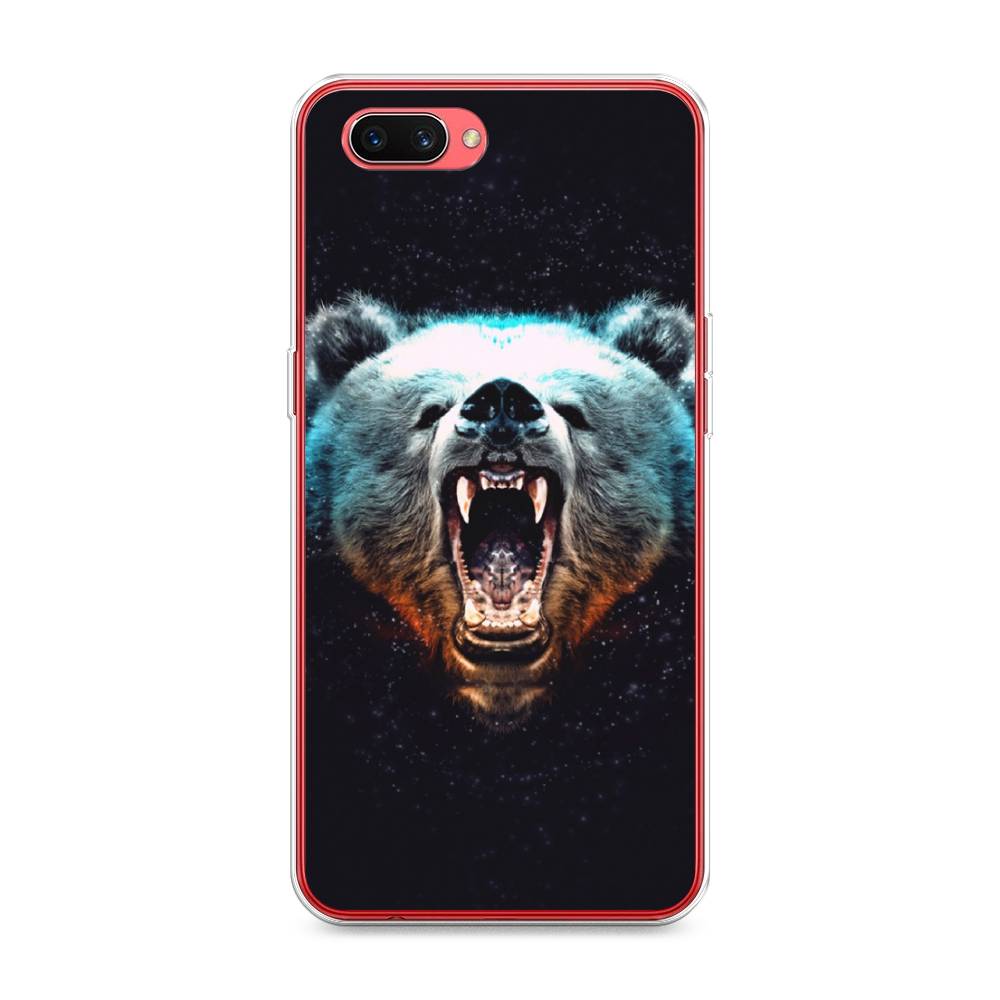 

Чехол Awog на Oppo A3s "Медведь", Разноцветный, 250650-2