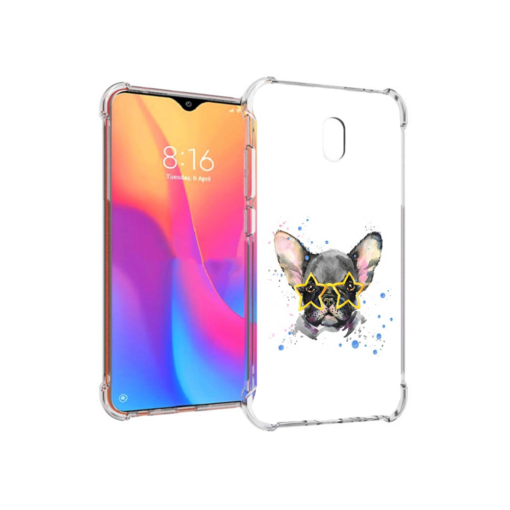 Чехол MyPads Tocco для Xiaomi Redmi 8A буля в очках (PT138948.272.252)