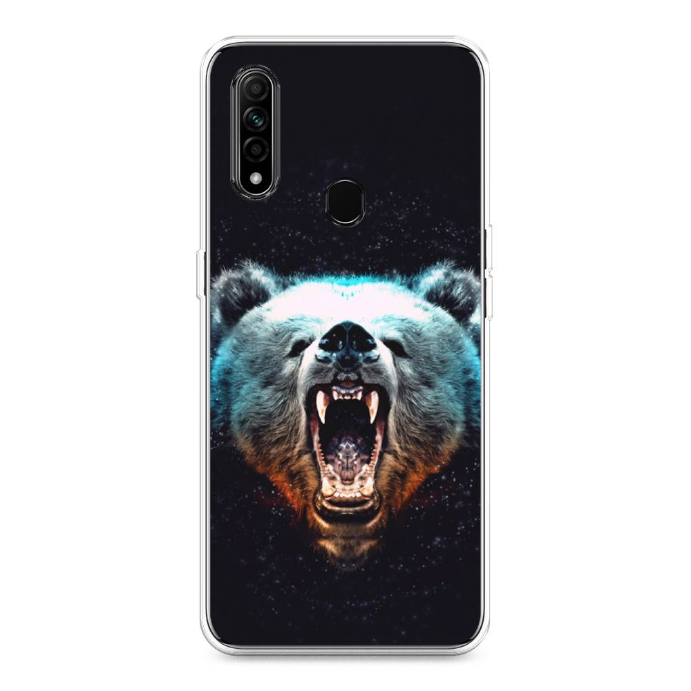 

Чехол Awog на Oppo A31 "Медведь", Разноцветный, 252250-2