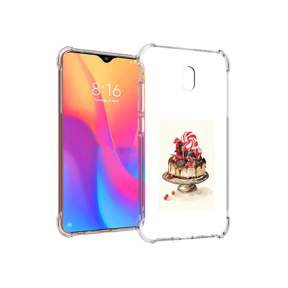 

Чехол MyPads Tocco для Xiaomi Redmi 8A вкусный торт (PT138948.272.262), Прозрачный, Tocco