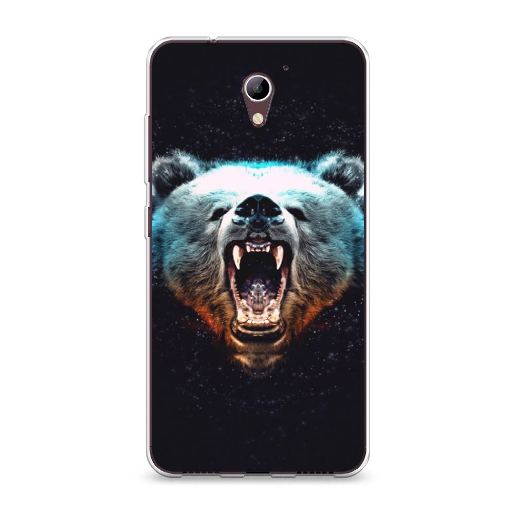 

Чехол Awog на ZTE Blade A510 / ЗТЕ Блэйд A510 "Медведь", Разноцветный, 130150-2