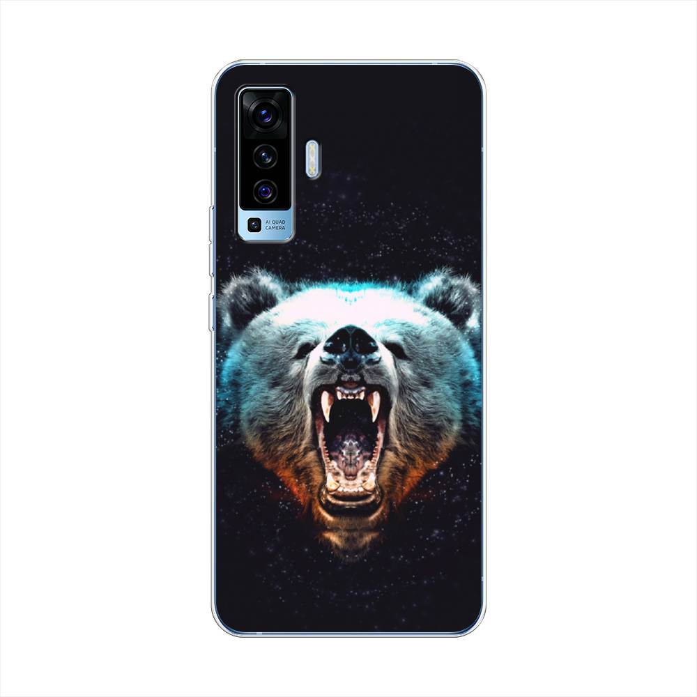 

Чехол Awog на Vivo X50 "Медведь", Разноцветный, 262250-2