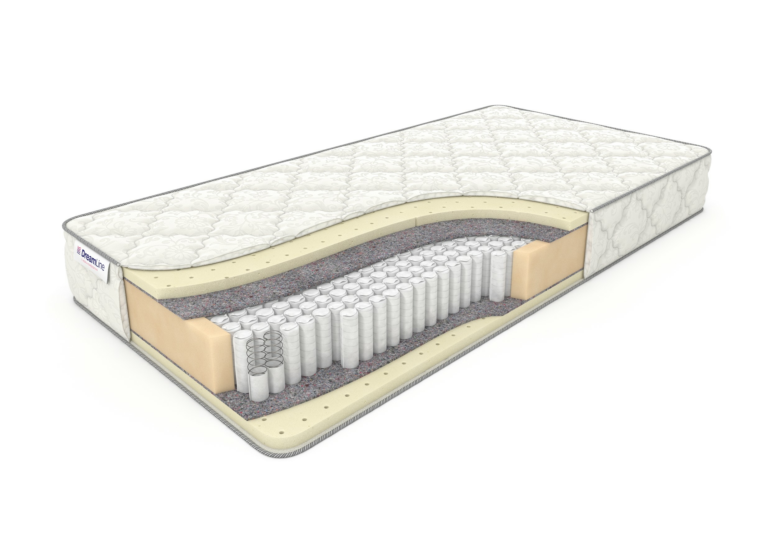 

Матрас Dreamline Sleep 2 S1000 85х205, Белый, Sleep 2 S1000