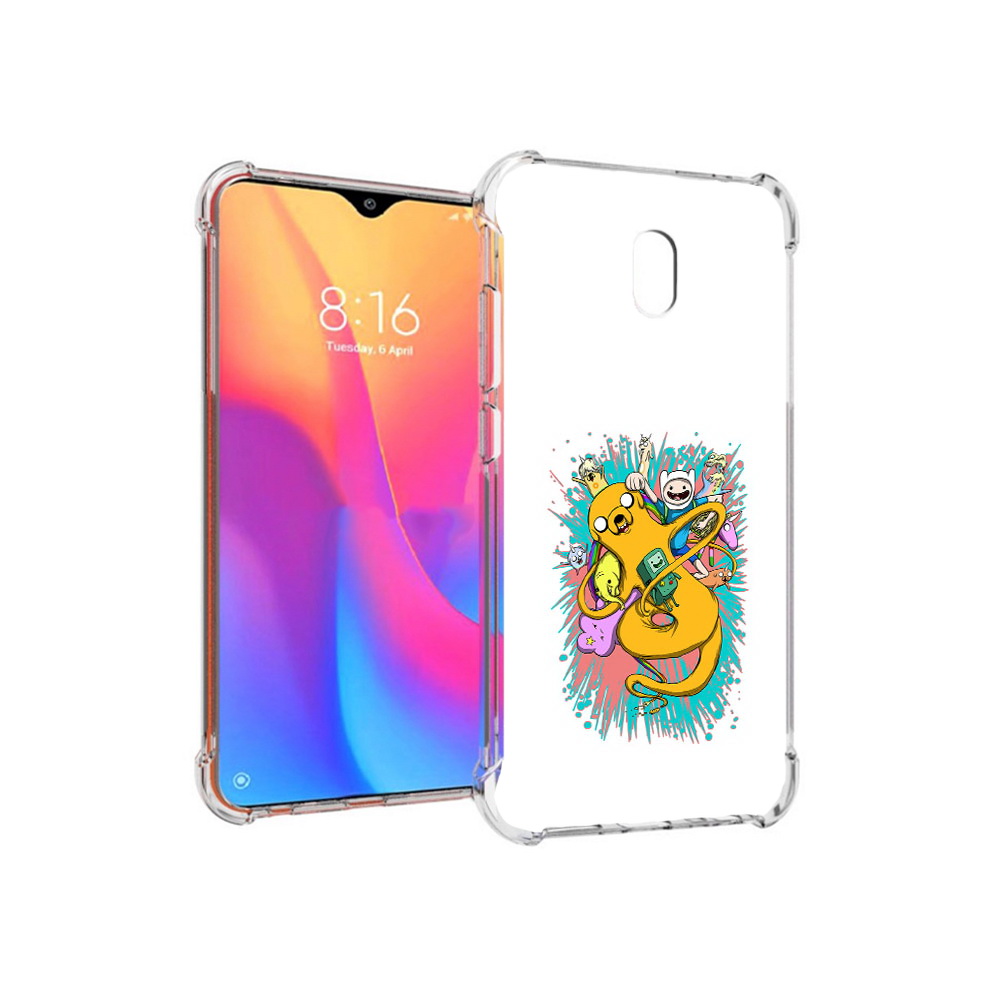 

Чехол MyPads Tocco для Xiaomi Redmi 8A время приключений рисунок (PT138948.272.276), Прозрачный, Tocco