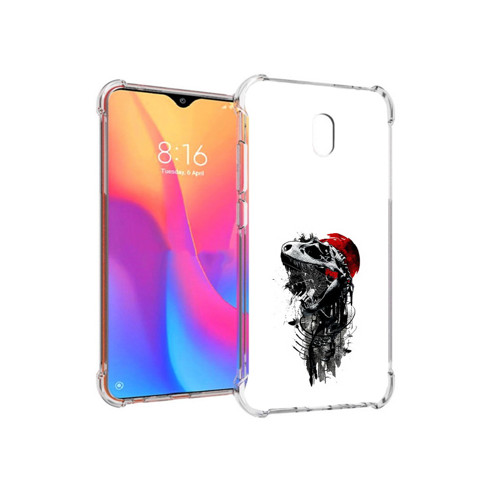 

Чехол MyPads Tocco для Xiaomi Redmi 8A вымерший динозавр (PT138948.272.284), Прозрачный, Tocco