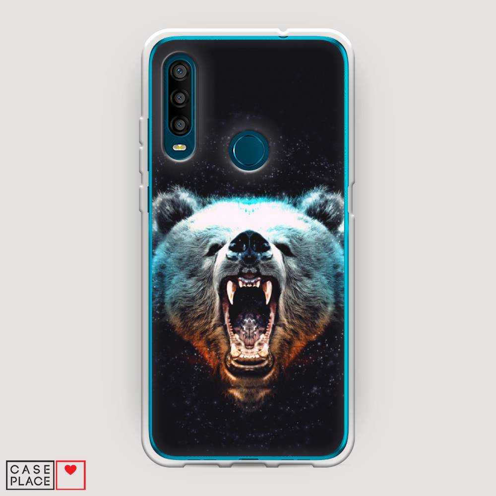 

Чехол Awog на Alcatel 1SE (2020) / Алкатель 1SE (2020) "Медведь", Разноцветный, 171250-2
