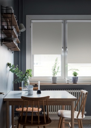 фото Рулонные шторы blackout lux, кофейный 140х175 eskar