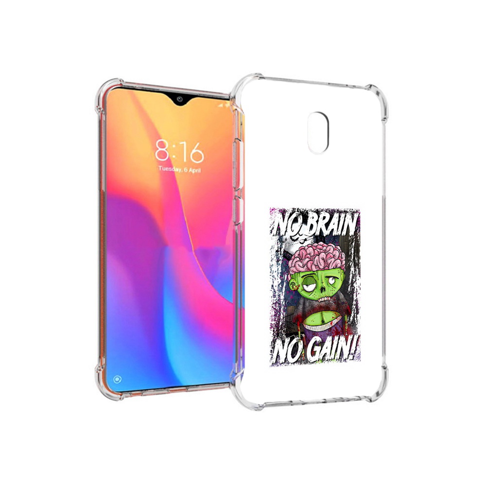 

Чехол MyPads Tocco для Xiaomi Redmi 8A глупый зомби (PT138948.272.289), Прозрачный, Tocco