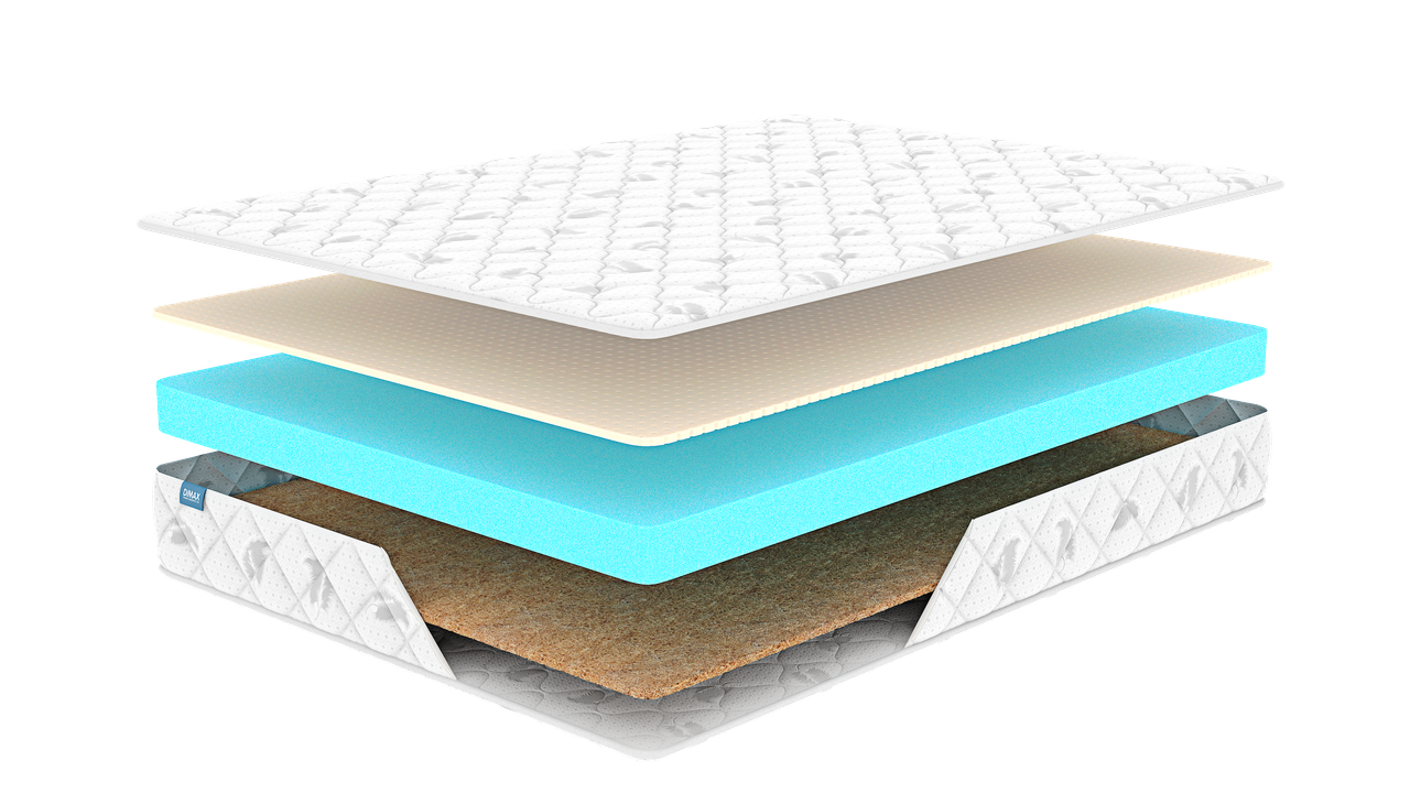 

Матрас Dimax Оптима Ролл Микс 200х200, Белый;серый, Ролл Микс