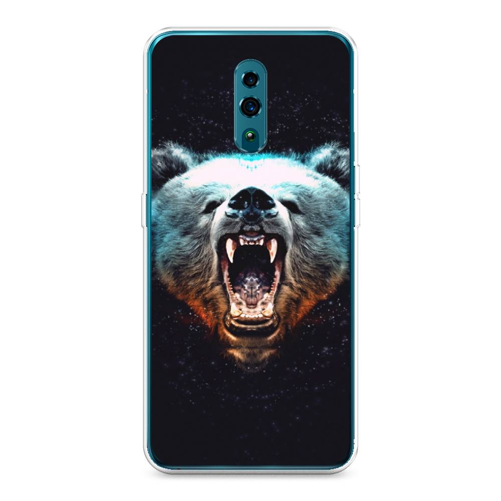 

Чехол Awog на Oppo Reno "Медведь", Разноцветный, 250750-2
