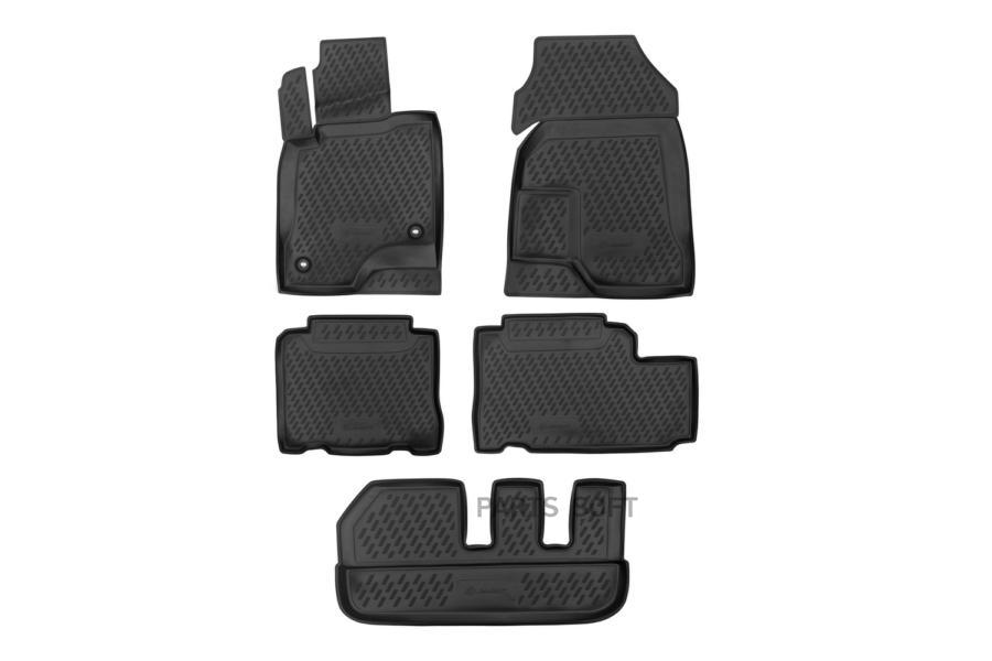 

Коврики в салон CHEVROLET Captiva, 2011-, 5 шт. (полиуретан) / Шевроле Каптива