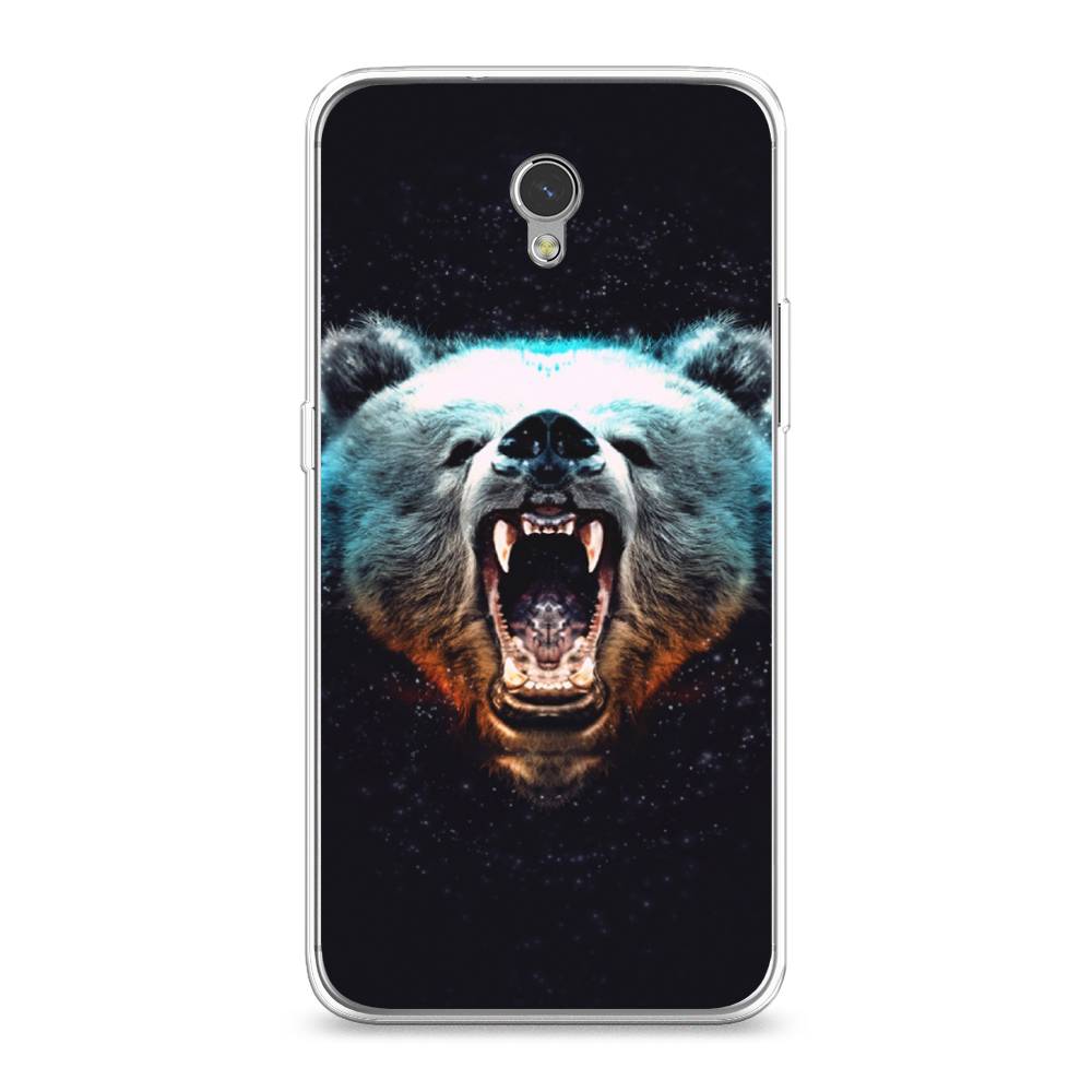 

Чехол Awog на ZTE Blade V7 / ЗТЕ Блэйд V7 "Медведь", Разноцветный, 131150-2
