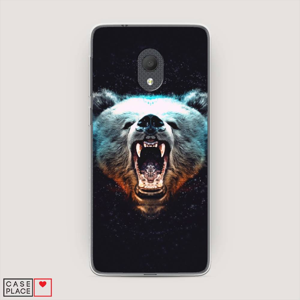 

Чехол Awog на Alcatel 1C 5003D (2019) / Алкатель 1C 5003D (2019) "Медведь", 170650-2