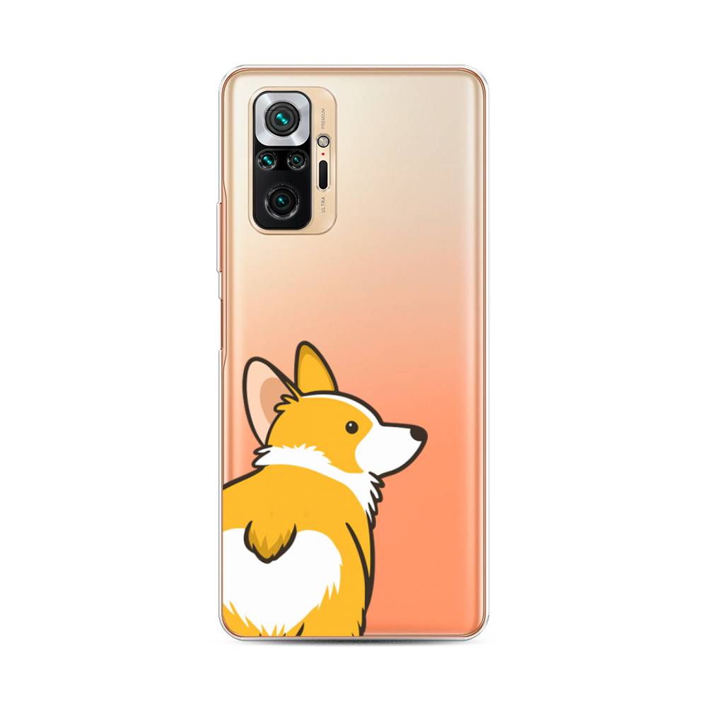 фото Чехол awog "корги следуй за мной" для xiaomi redmi note 10 pro