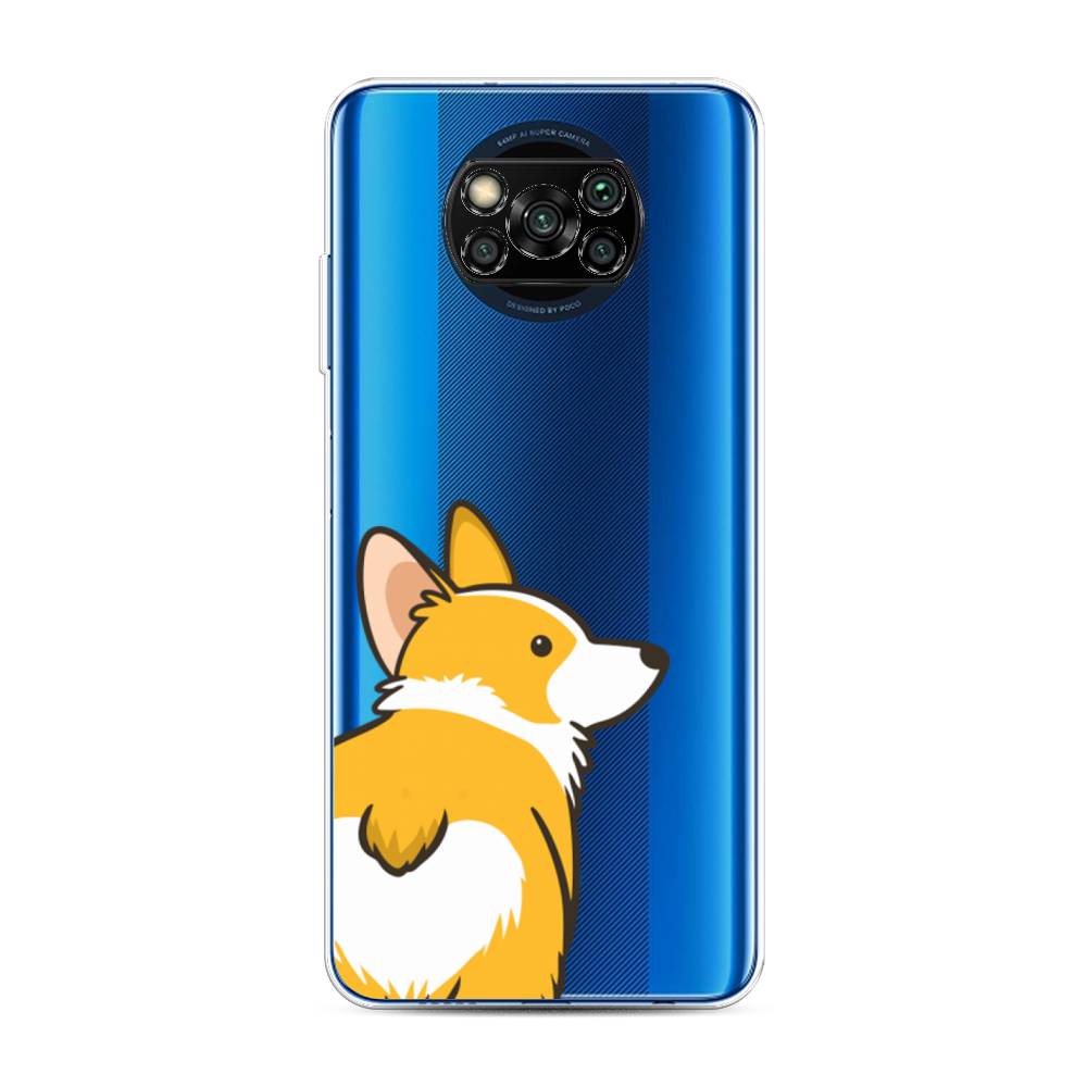 

Чехол Awog на Poco X3 NFC "Корги следуй за мной", Разноцветный, 39250-2